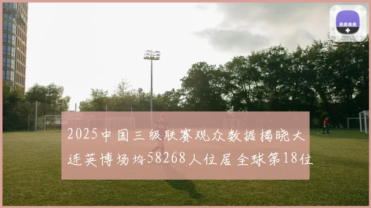 2025中国三级联赛观众数据揭晓大连英博场均58268人位居全球第18位
